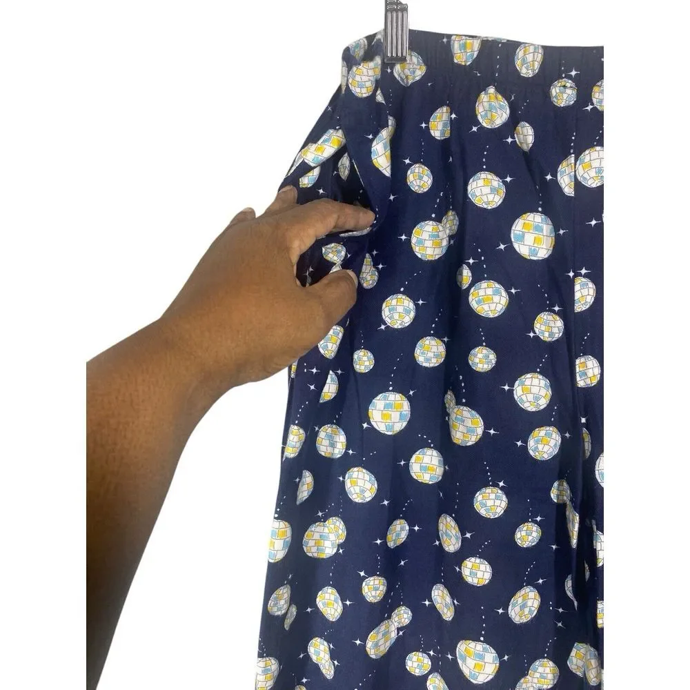 Kate Spade‎ New York Womens Flannel Long Notch PJ Set KS92573 Size XL